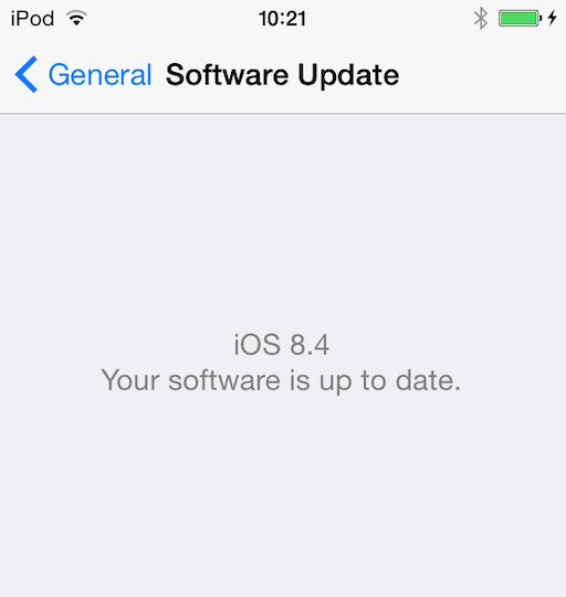 When is 8.4 not 8.4, iPod?