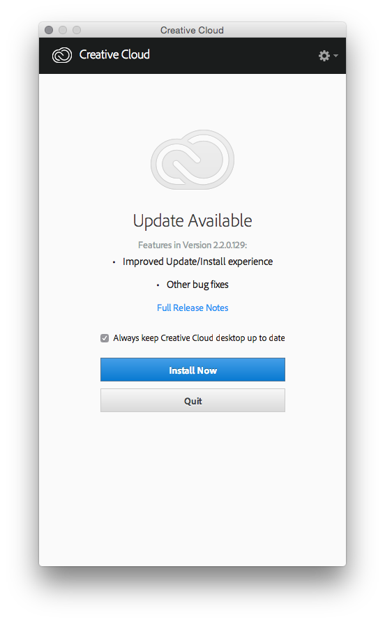 Got an update