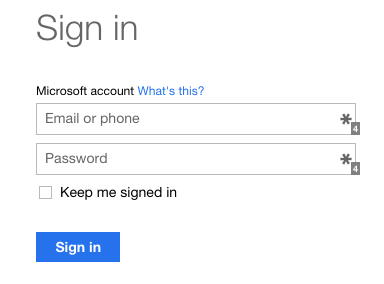 Too many MS logins