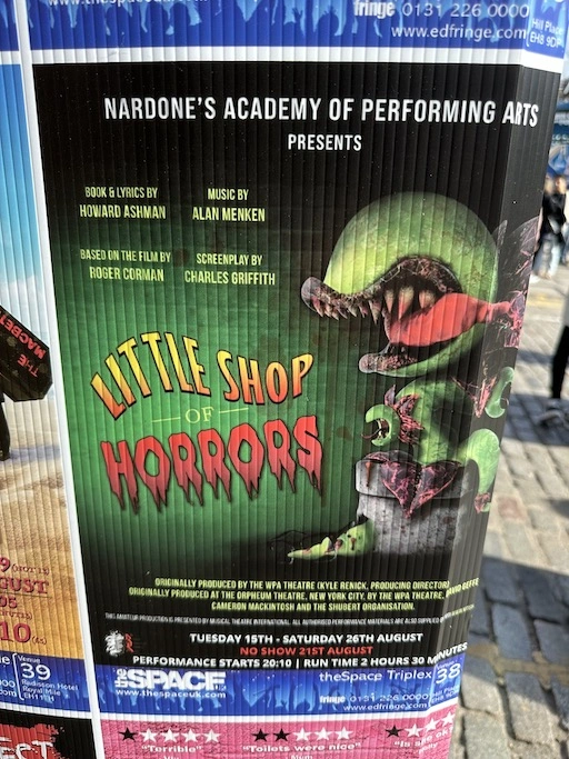 Poster for Little Shop of Horrors
