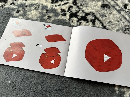 YouTube Lego Play Button