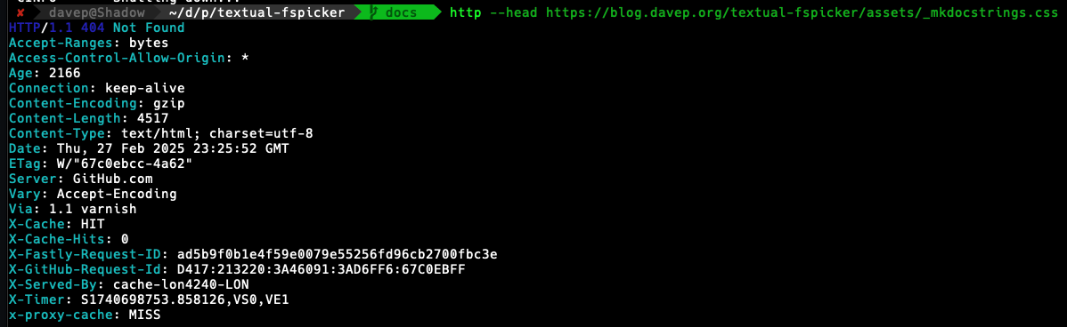 Testing from the command line