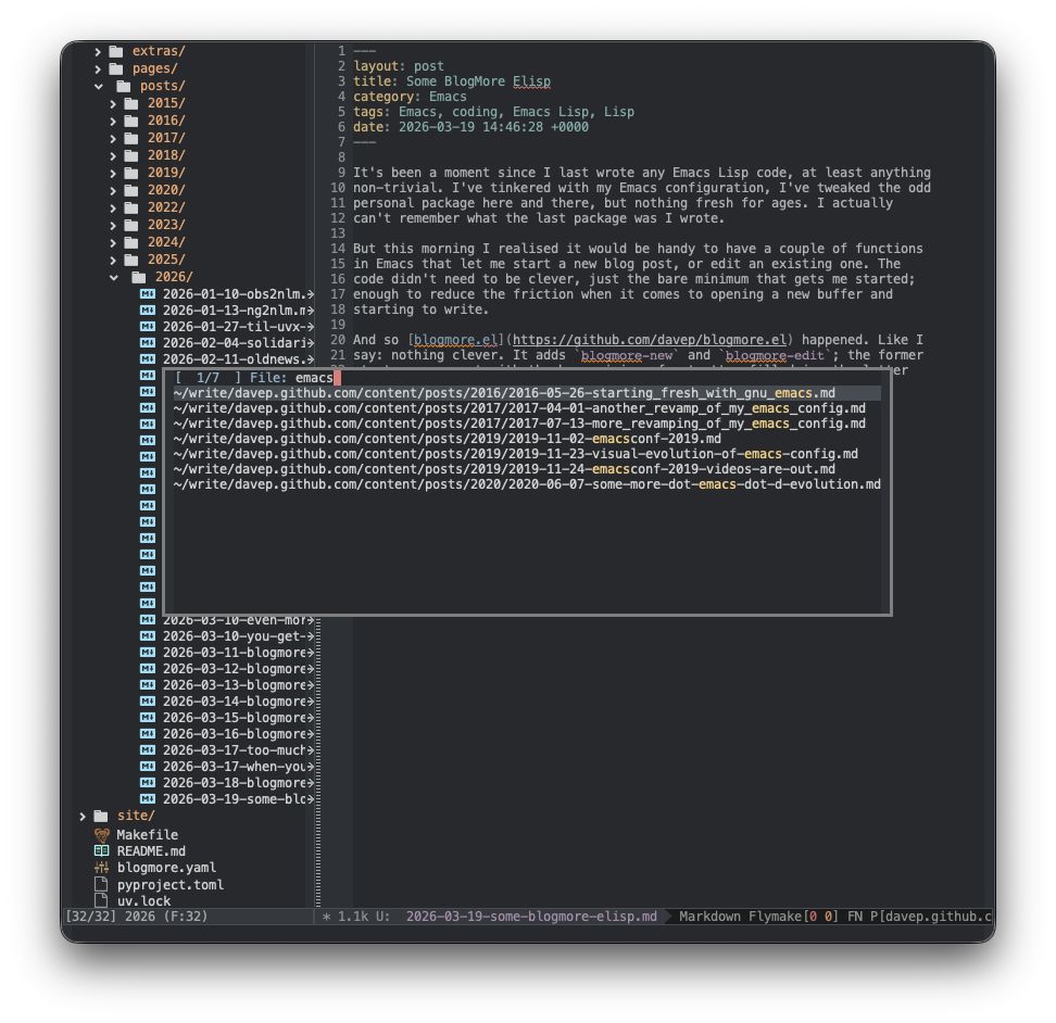 blogmore-edit in action