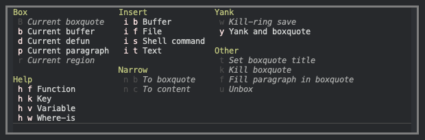 The boxquote transient in action