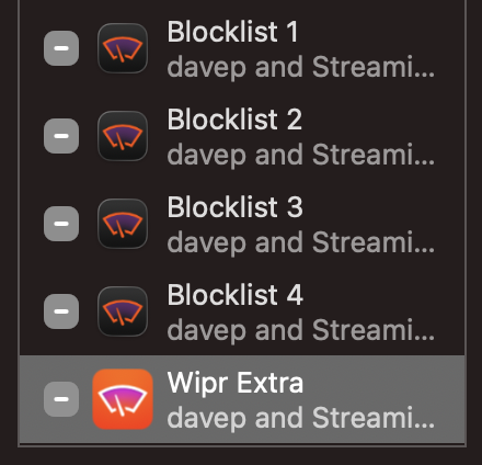 Wipr installed