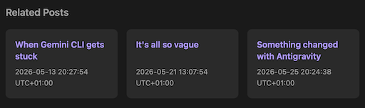 Example related posts