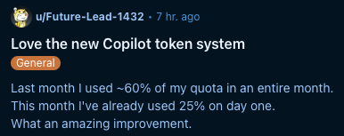 Love the new system