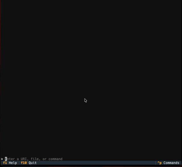 Browsing with the client