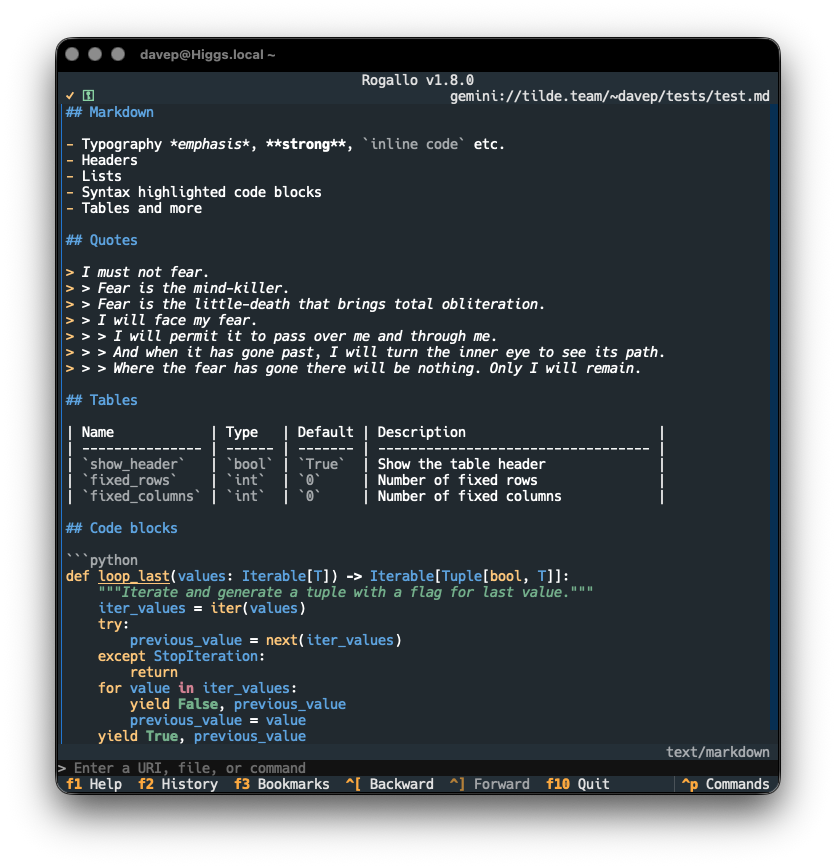 Viewing highlighted raw Markdown