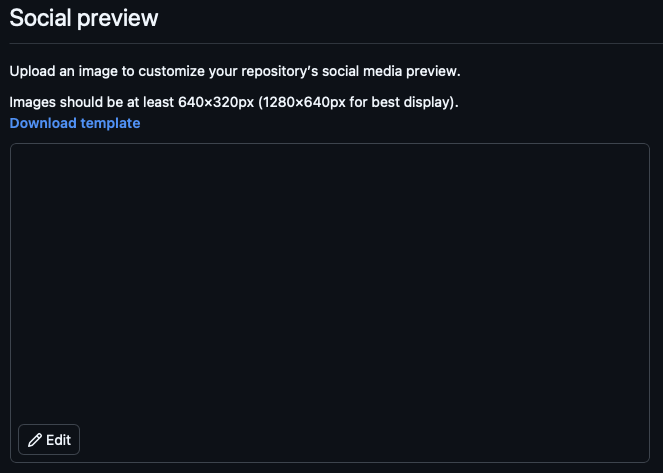 Borked social preview on GitHub