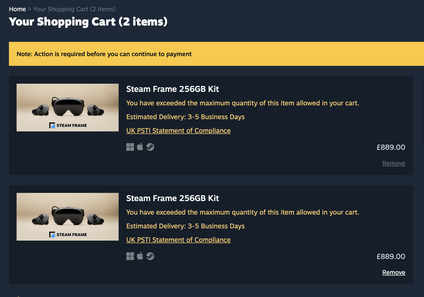 Two Frames for the price of two